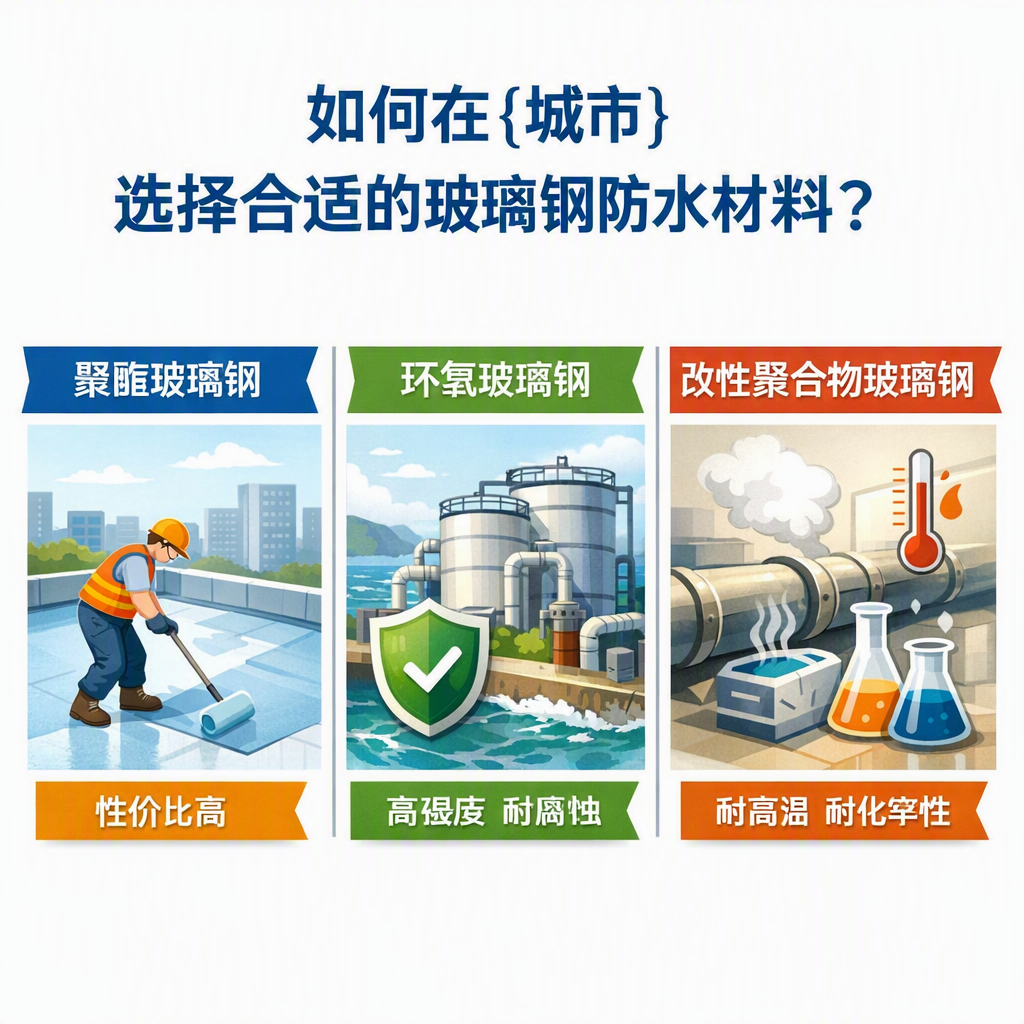 如何在深圳选择合适的玻璃钢防水材料?