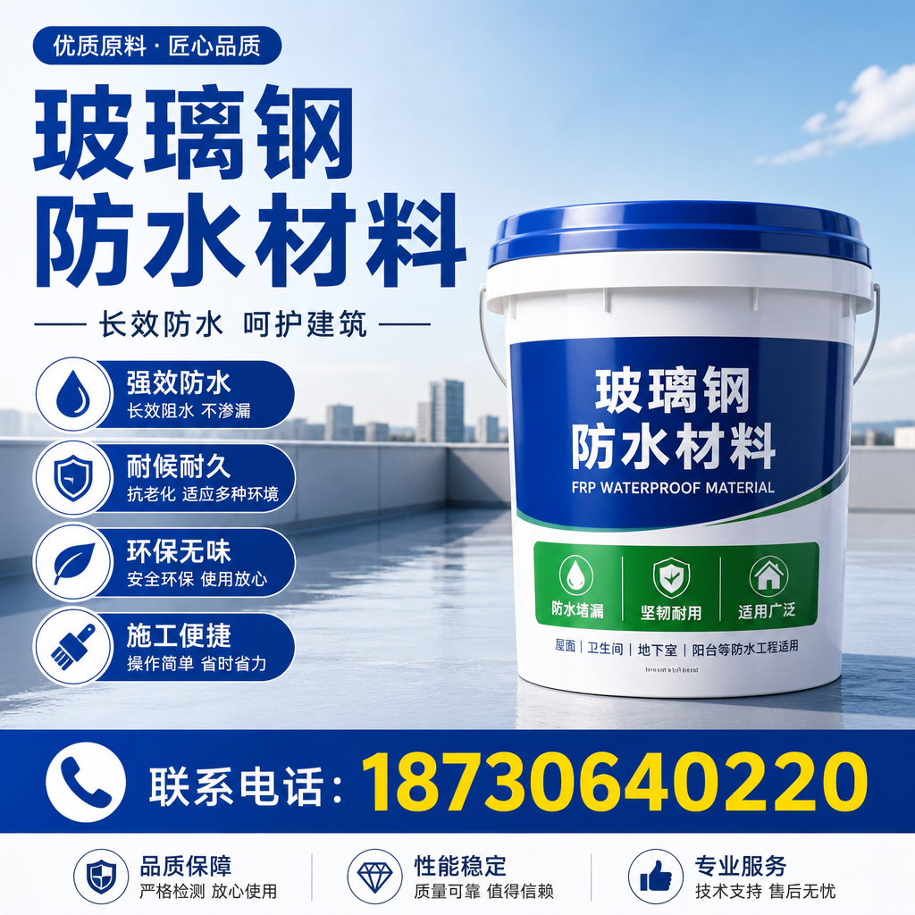 从零开始了解玻璃钢防水材料,深圳 入门指南