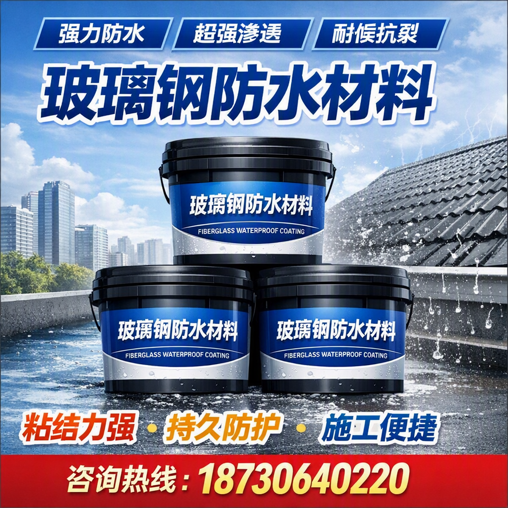 了解玻璃钢防水材料的市场趋势,深圳 企业不可不知