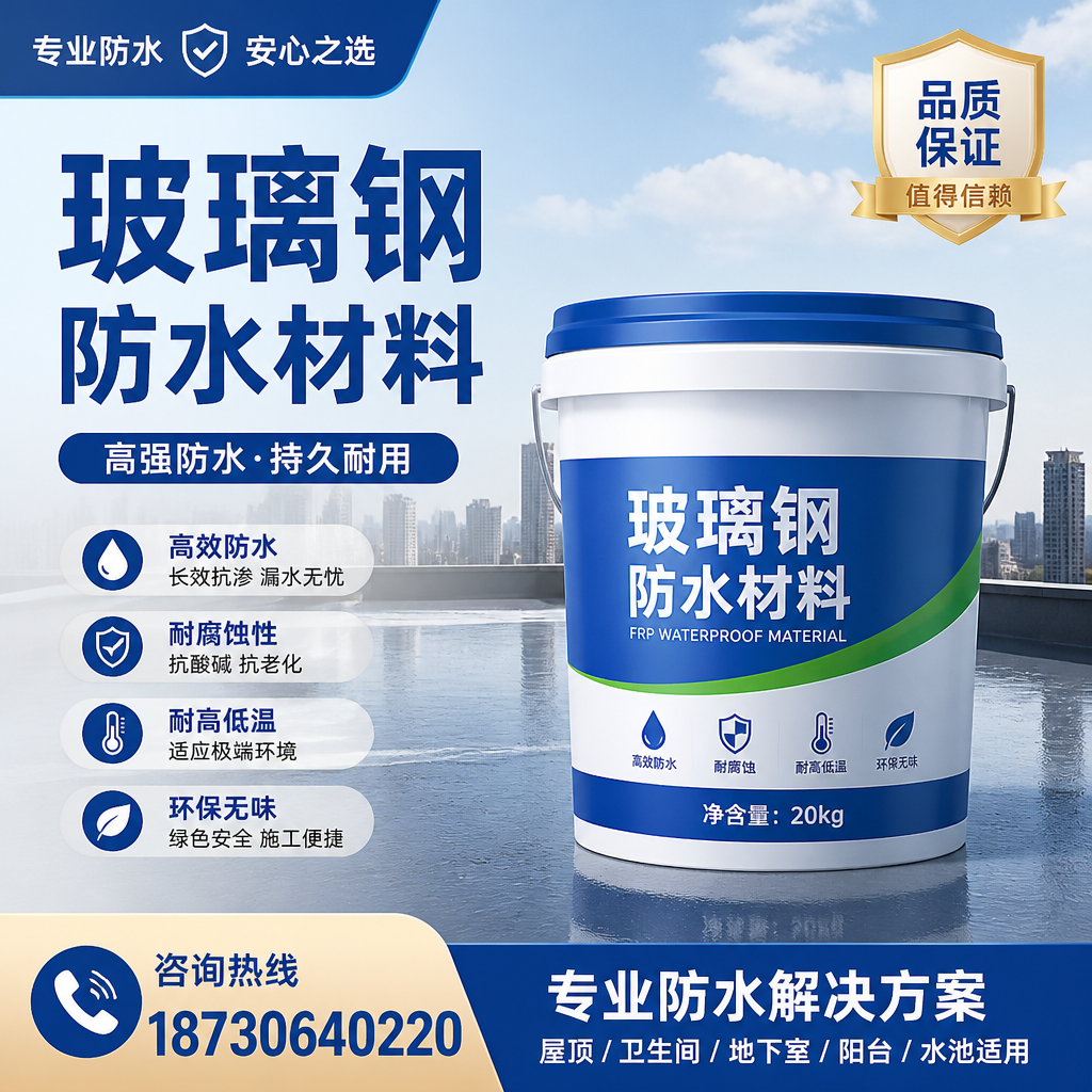 了解玻璃钢防水材料的市场趋势,深圳 企业不可不知